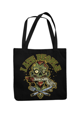 Cotton Bag I Ate People design by PASKAL 2019