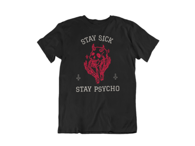 STAY SICK STAY PSYCHO T-SHIRT MAN