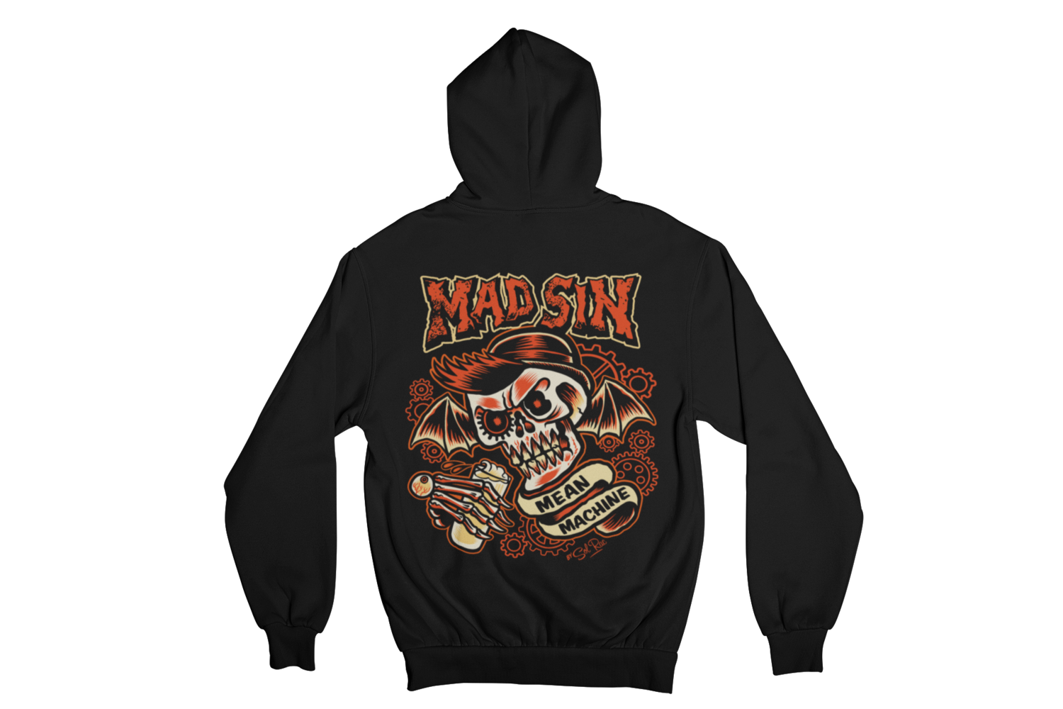 MAD SIN &quot;MEAN MACHINE&quot; HOODIE ZIP for MEN