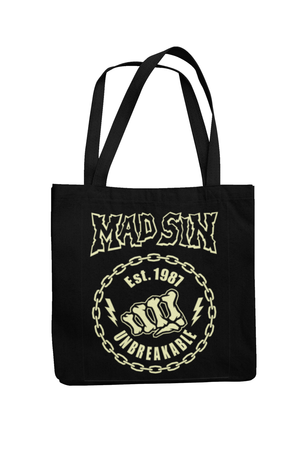 LONG TALL TEXANS Cotton Bag  sex &amp; beer &amp; psychobilly, Colour: Black