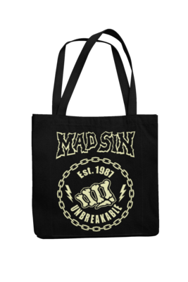 MAD SIN Cotton Bag  Unbreakable Round logo