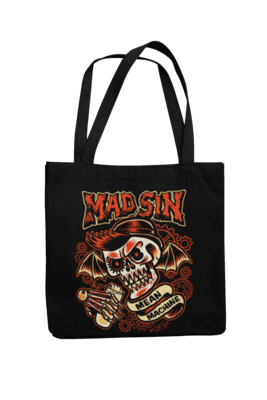 MAD SIN Cotton Bag  Mean machine
