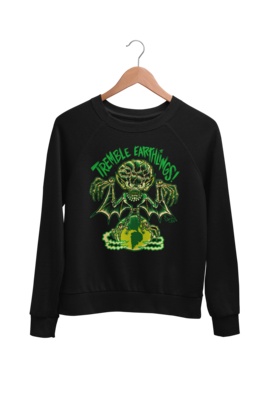 TREMBLE EARTHLINGS SWEATSHIRT UNISEX by BY SOL RAC