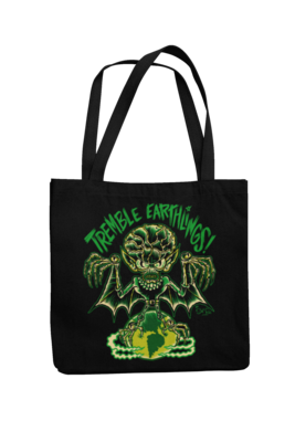TREMBLE EARTHLINGS Cotton Bag  logo design SOL RAC