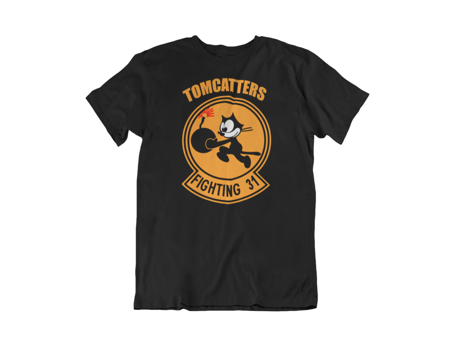 TOMCATTERS T-SHIRT MAN, Colour: BLACK, Size: Large