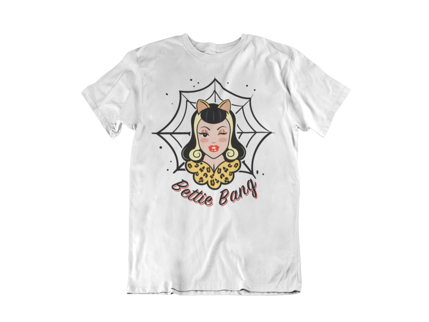 BETTIE BANG STORE &quot;Logo&quot; tshirt for MEN, Colour: WHITE, Size: Large