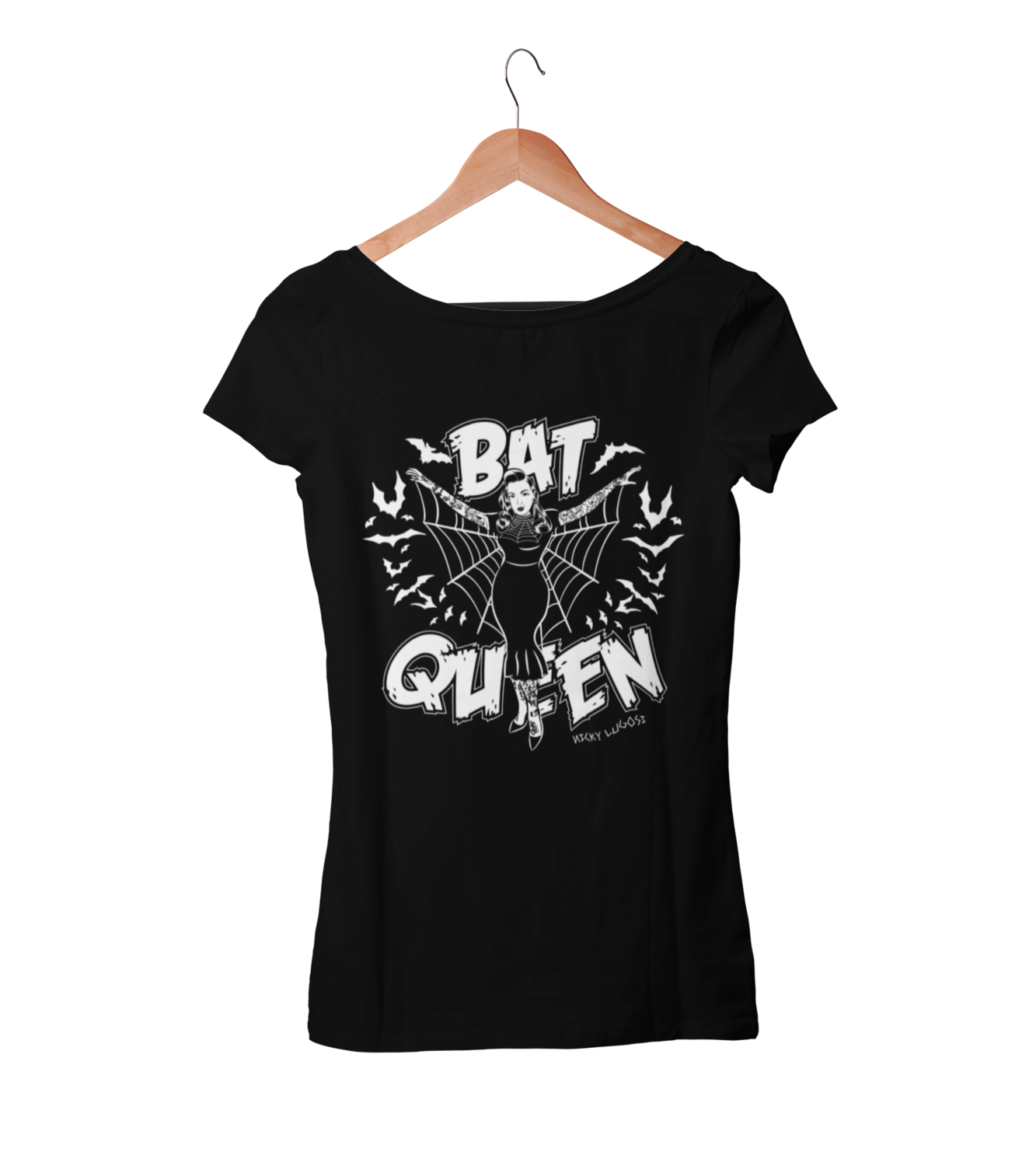 BAT QUEEN by MISS MOONAGE tshirt for WOMEN