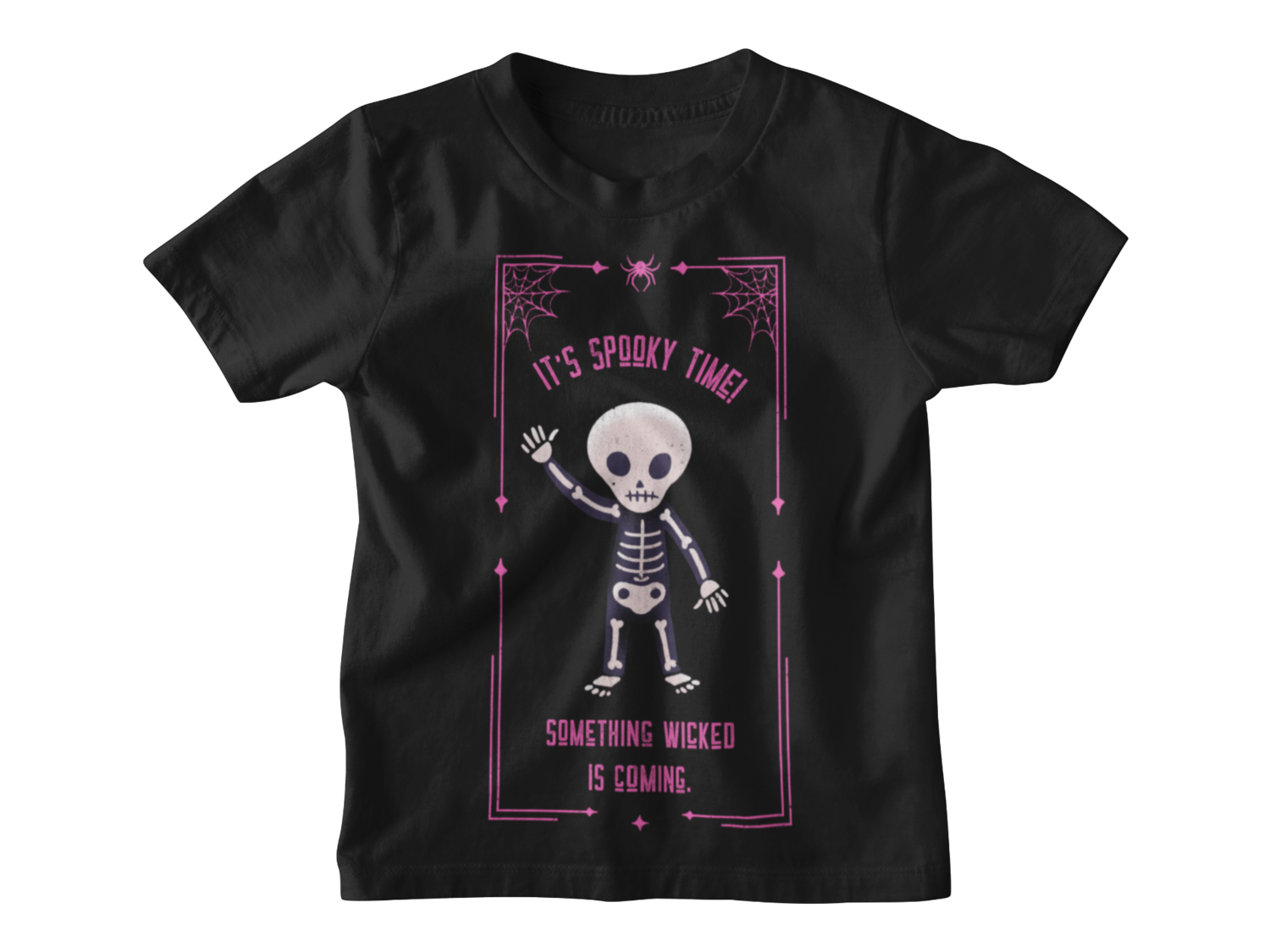 IT´S SPOOKY TIME T-SHIRT KIDS, Colour: Black, Size: 3/4 years
