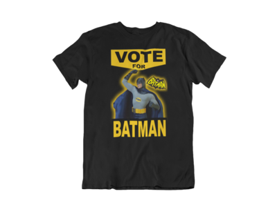 VOTE FOR BATMAN T-shirt man