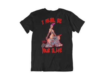 I WANNA BE YOUR SLAVE T-SHIRT MAN BY OSCAR HERTIN