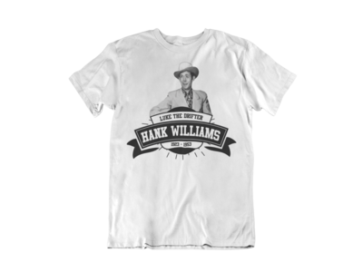 HANK WILLIAMS T-SHIRT FOR MEN