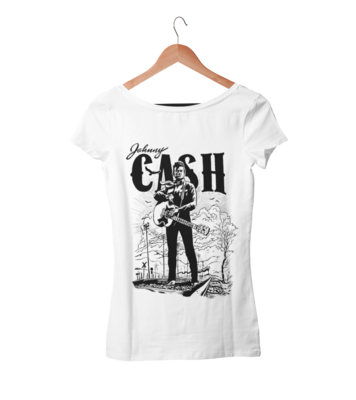 JOHNNY CASH T-SHIRT WOMAN