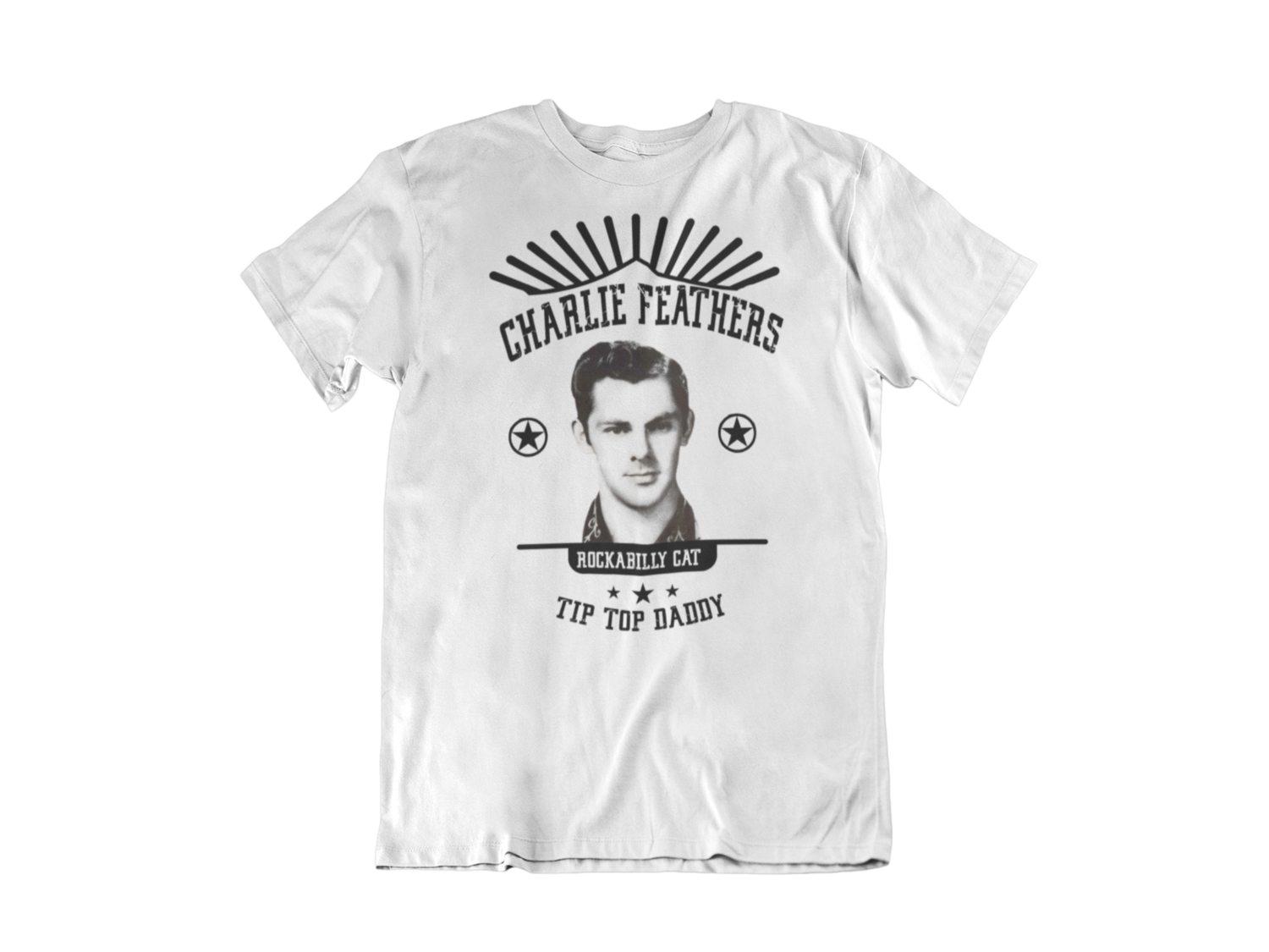 CHARLIE FEATHERS T-SHIRT FOR MEN, Size: Small