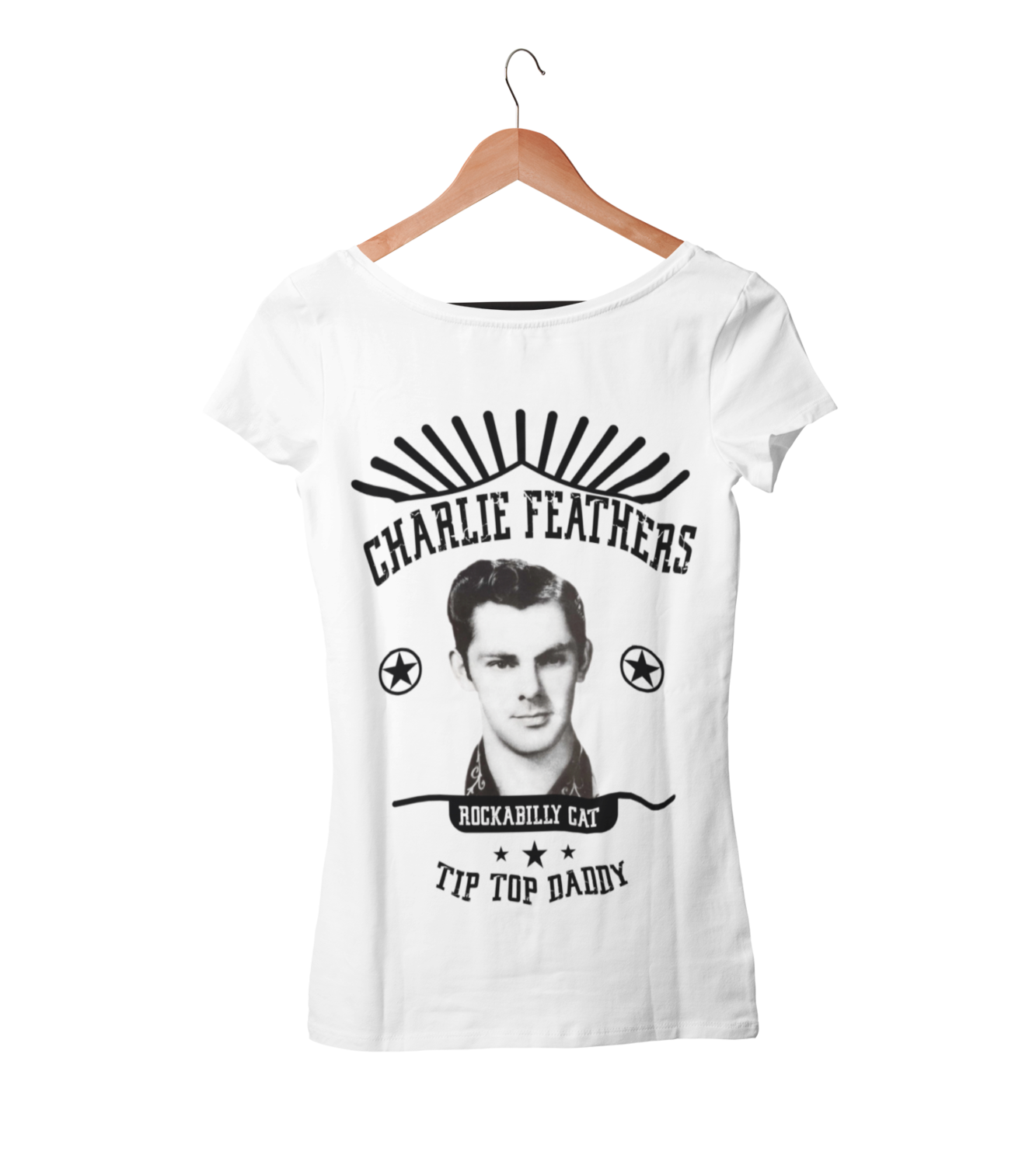 CHARLIE FEATHERS T-SHIRT WOMAN