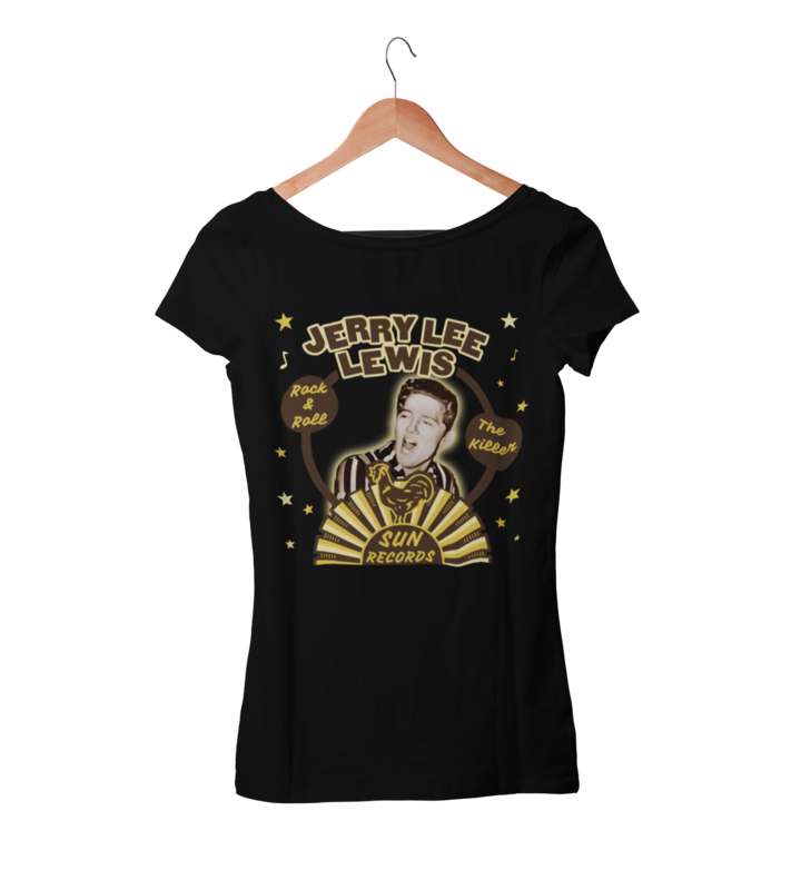 JERRY LEE LEWIS "The Killer" T-SHIRT WOMAN