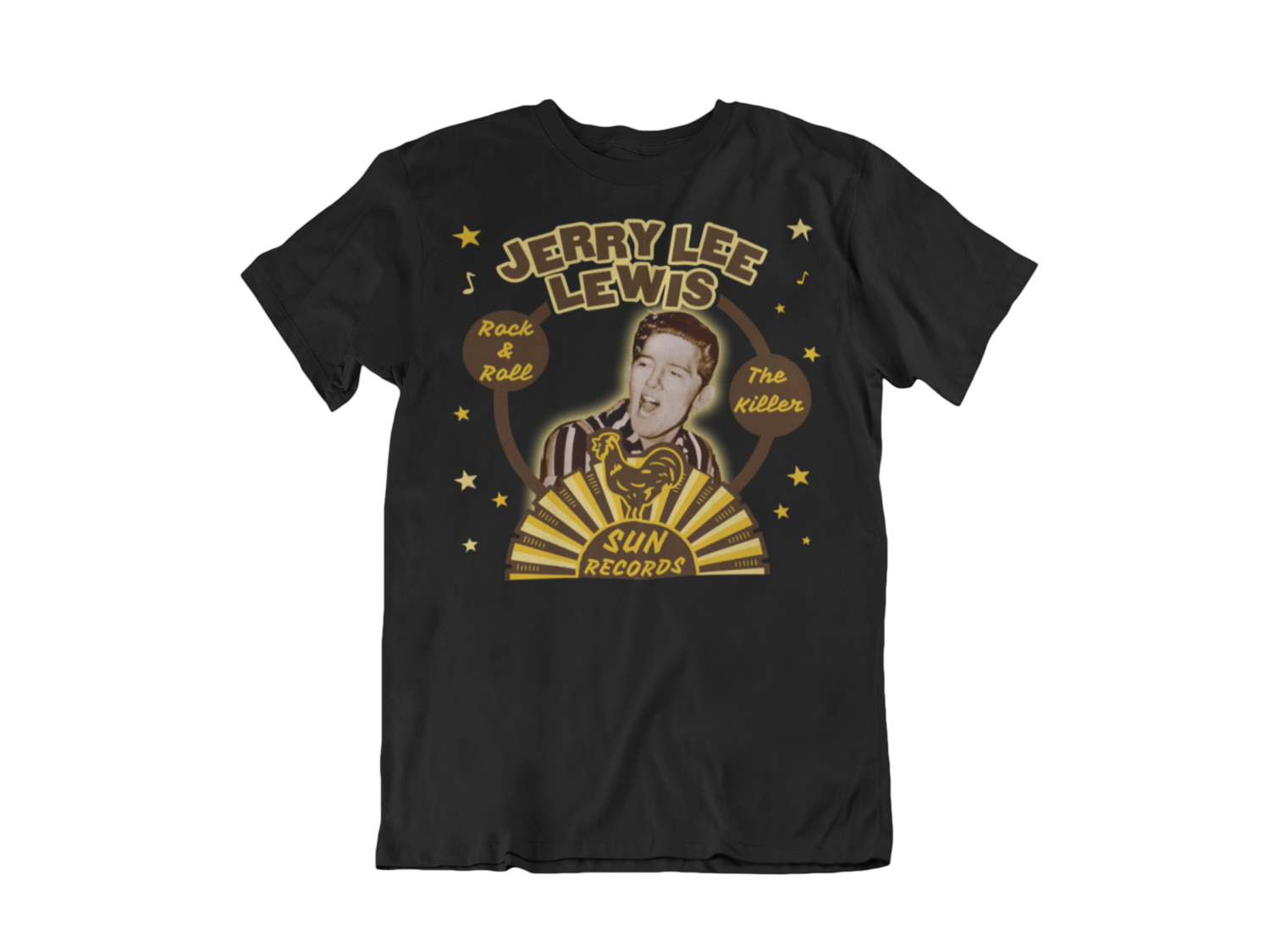 JERRY LEE LEWIS &quot;The Killer&quot; T-SHIRT FOR MEN, Size: Small