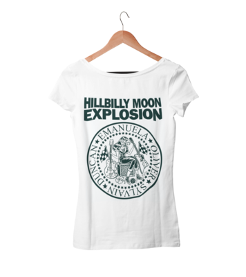 HILLBILLY MOON EXPLOSION &quot;Ramones Explosion&quot; tshirt for WOMEN by Solrac