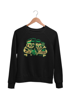 HILLBILLY MOON EXPLOSION &quot;My love for evermore&quot; SWEATSHIRT