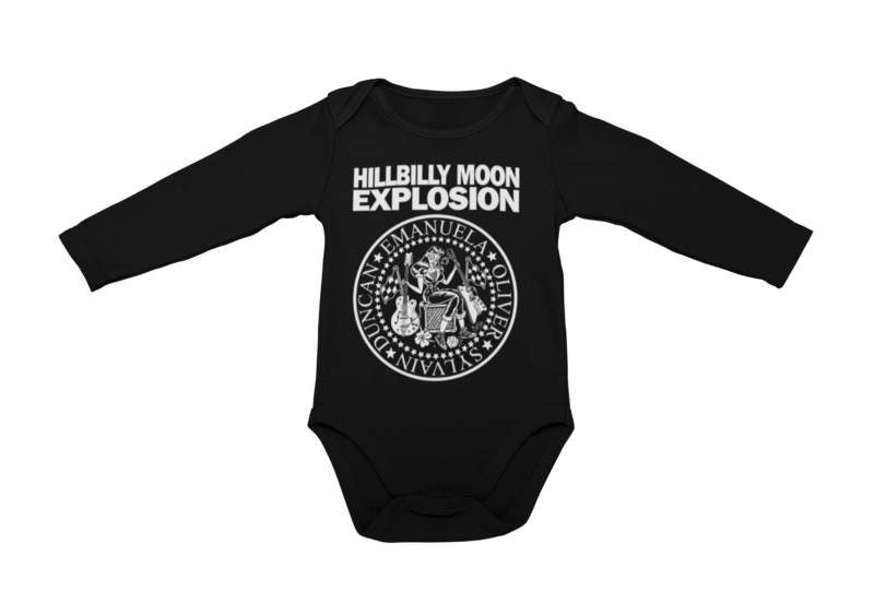 HILLBILLY MOON EXPLOSION "Ramones Explosion" BABY ONIESE