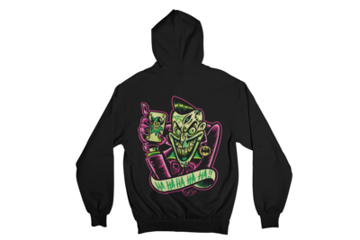 PSYCHO - JOKER HOODIE ZIP for WOMEN by SOL RAC