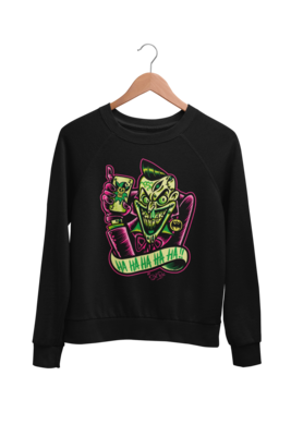 PSYCHO - JOKER SWEATSHIRT UNISEX by BY SOL RAC