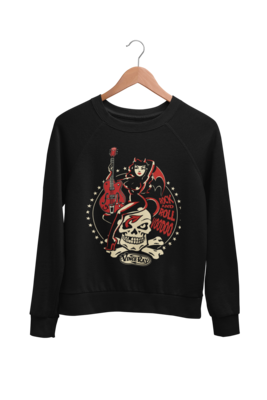 ROCK AND ROLL VOODOO SWEATSHIRT UNISEX by VINCE RAY