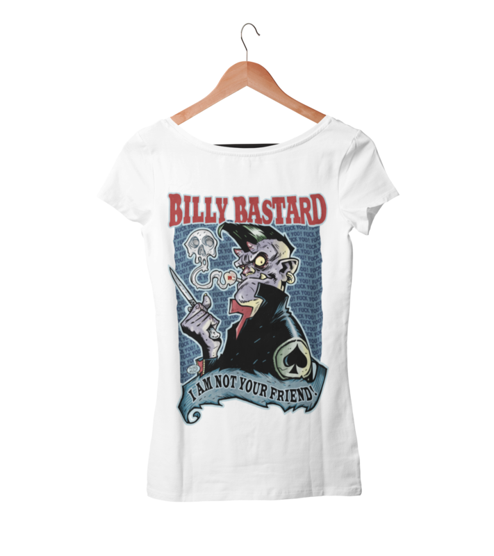 BILLY BASTARD T-SHIRT WOMAN BY PASKAL