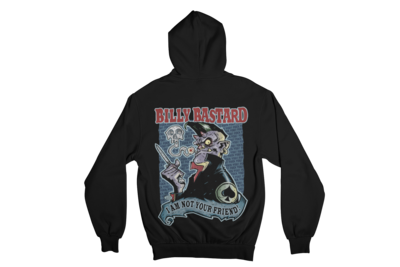 BILLY BASTARD HOODIE ZIP for WOMEN by PASKAL