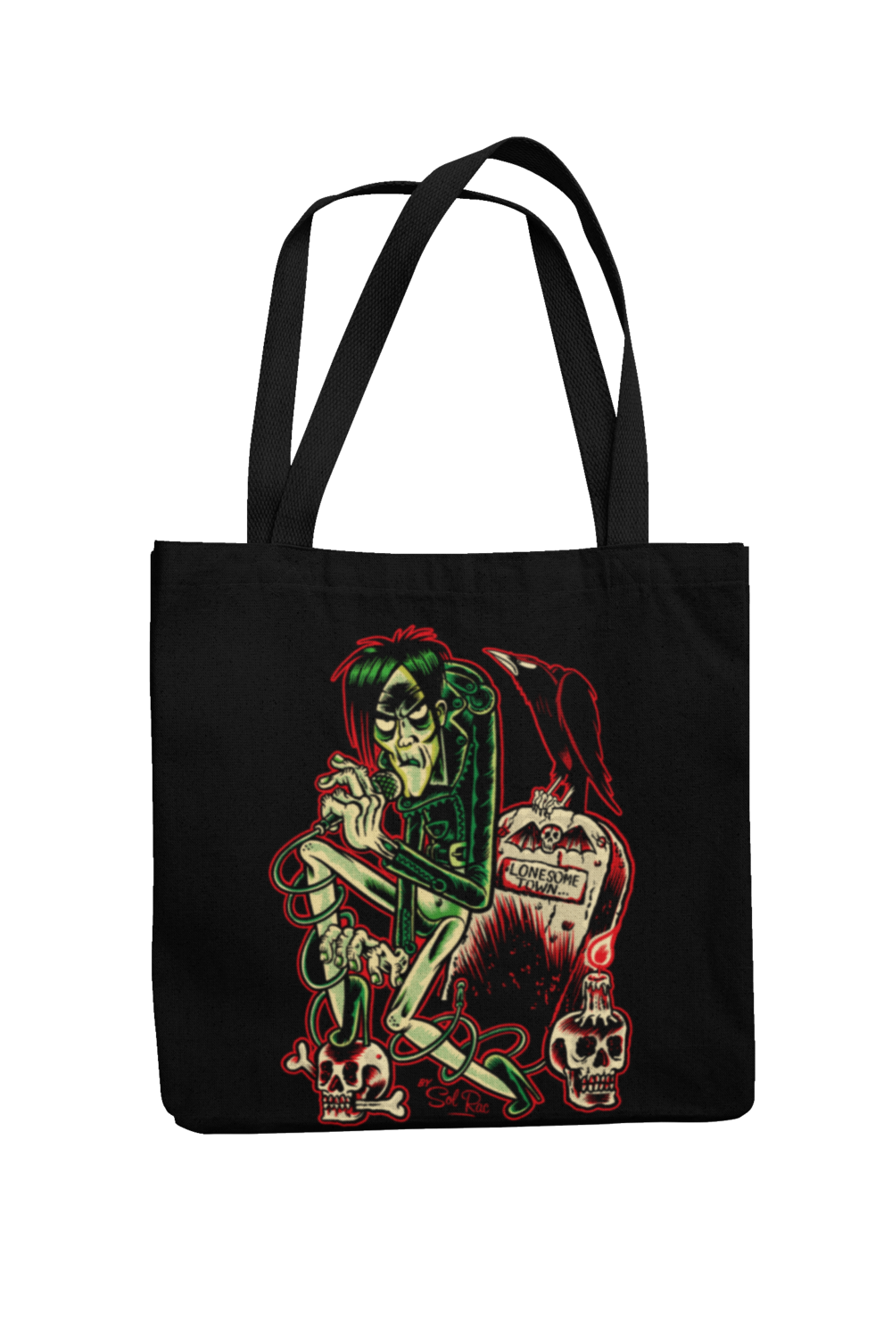 LUX INTERIOR Cotton Bag  logo design SOL RAC, Colour: Black