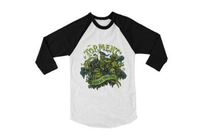 TORMENT &quot;WHO DO YOU LOVE&quot; BASEBALL LONG SLEEVE UNISEX