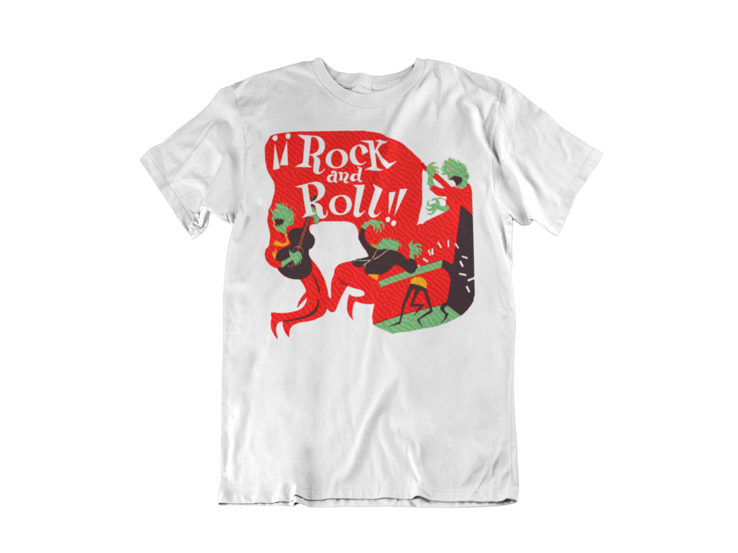 ROCK AND ROLL RCA COVER T-SHIRT MAN