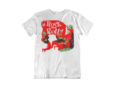 ROCK AND ROLL RCA COVER T-SHIRT MAN