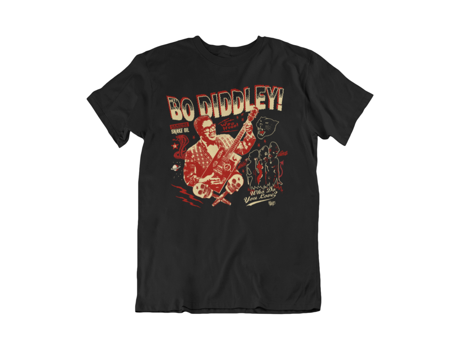 BO DIDDLEY T-SHIRT MAN by VINCE RAY