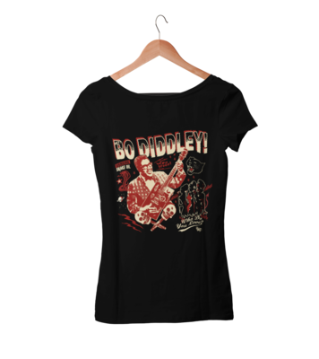 BO DIDDLEY T-SHIRT WOMAN by VINCE RAY