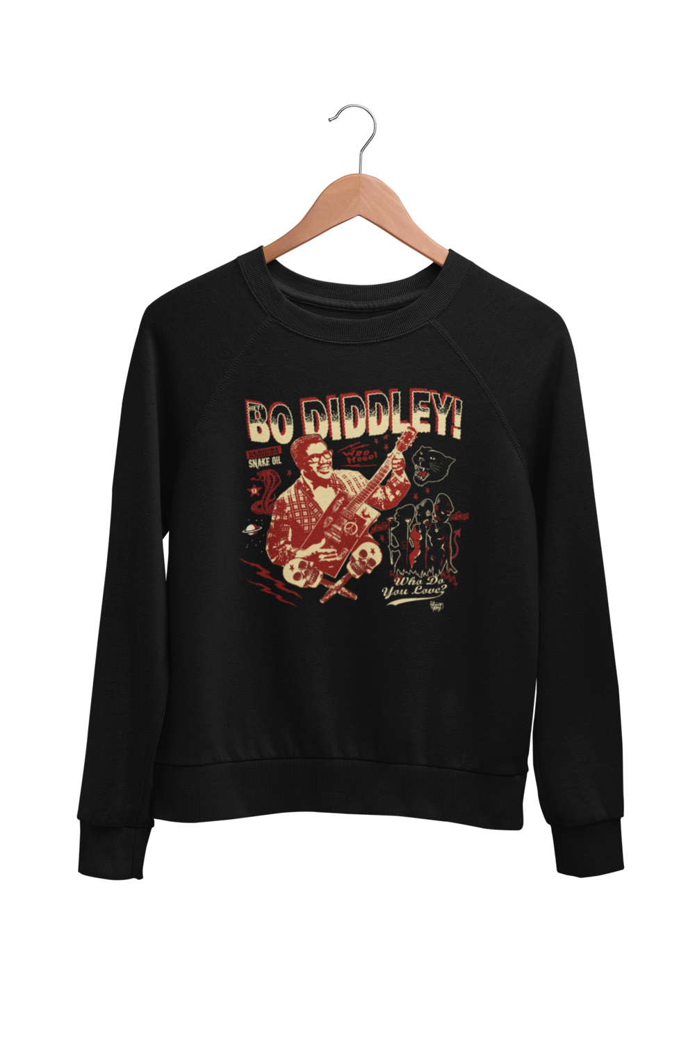 BO DIDDLEY SWEATSHIRT UNISEX by VINCE RAY