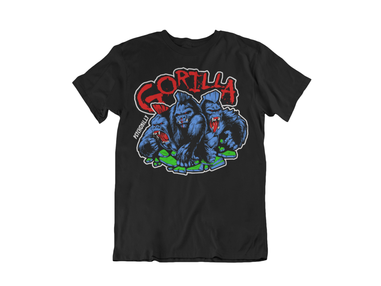 GORILLA &quot;4 colours logo&quot; tshirt for MEN