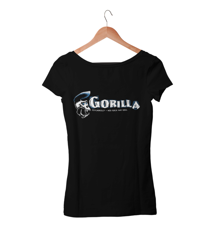 GORILLA "Blue Logo" tshirt for WOMEN