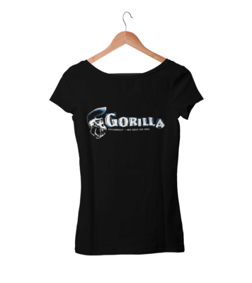 GORILLA &quot;Blue Logo&quot; tshirt for WOMEN