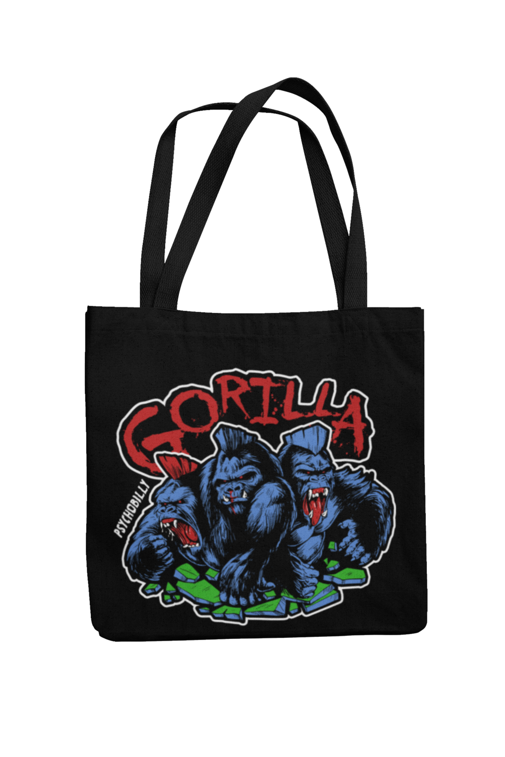 GORILLA 4 Colours logo Cotton Bag