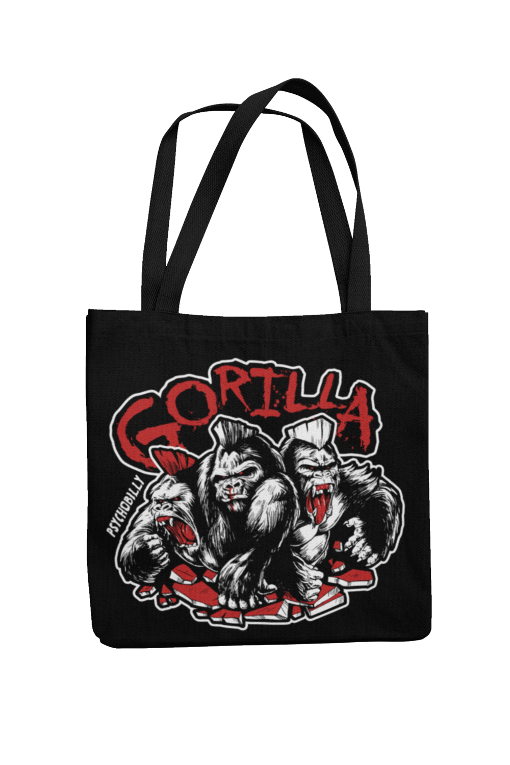 GORILLA 3 Colours logo Cotton Bag