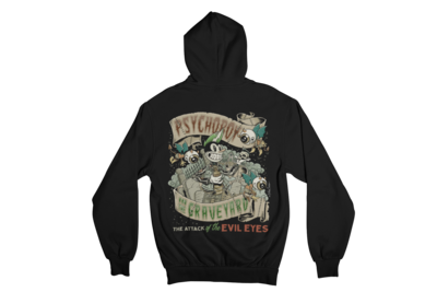 PSYCHO BOY HOODIE ZIP for WOMEN by NANO BARBERO