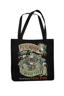 Cotton Bag Psycho Boy design by NANO BARBERO