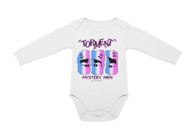 TORMENT MISTERY MAN LOGO BABY ONIESE