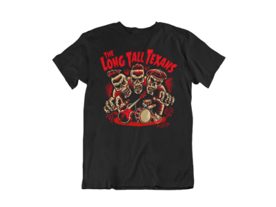 LONG TALL TEXANS T-SHIRT &quot;3 SKULLS&quot; for MEN