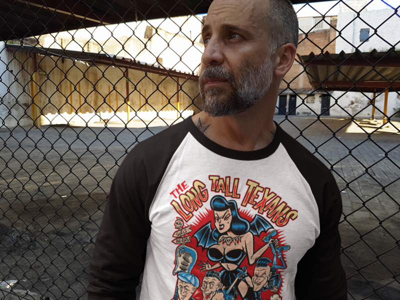 LONG TALL TEXANS BASEBALL T-SHIRT