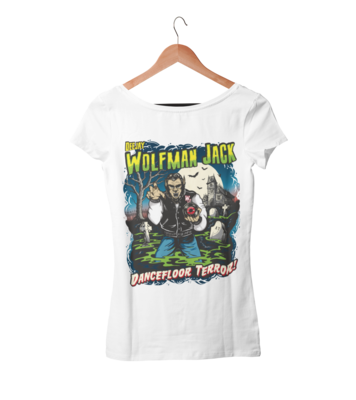 Wolfman Jack Dj  tshirt 
 T-SHIRT WOMAN