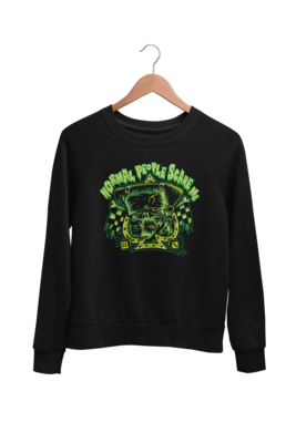 NORMAL PEOPLE SCARE ME SWEATSHIRT UNISEX by BY SOL RAC