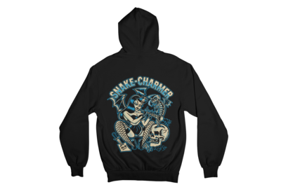 SNAKE CHARMER HOODIE ZIP for MEN by SOL RAC