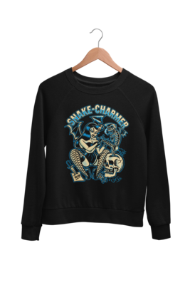 SNAKE CHARMER SWEATSHIRT UNISEX by BY SOL RAC