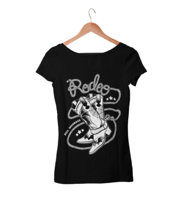 RODEO FROM HELL by MISS MOONAGE tshirt for WOMEN
